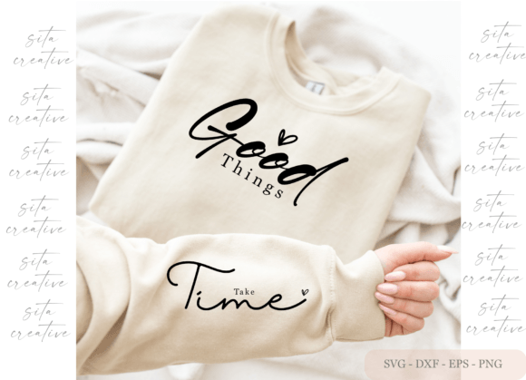 Good Things Svg, Take Time Svg, Boho Svg for Crafts and Graphics