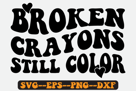 I m Broken Quote Retro Svg Design for Crafts and Graphics