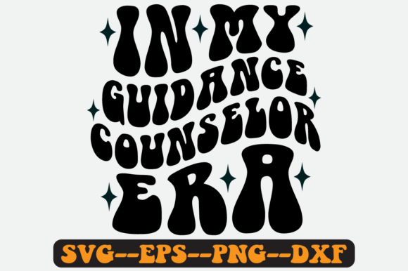 In My Guidance Counselor Era Retro Svg for Crafts and Graphics