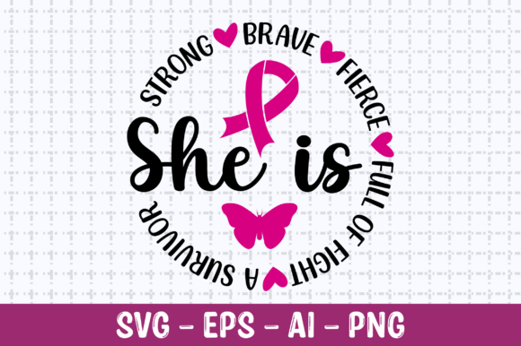 She Is Strong Brave Fierce Full of Fight Embroidery Review